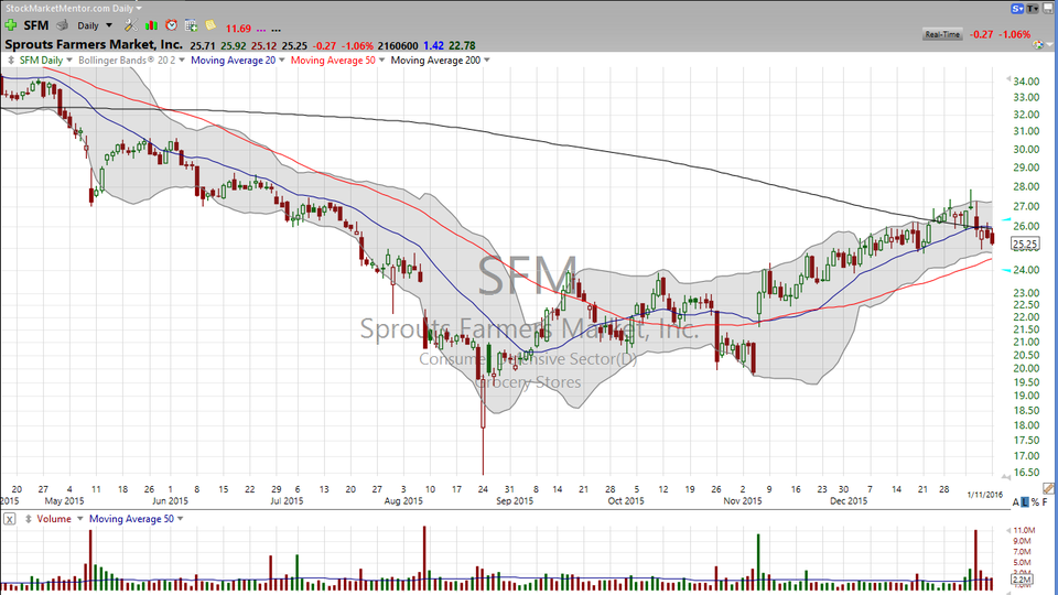 Here's your trade on Sprouts Farmers Market (SFM) (January 11, 2016)