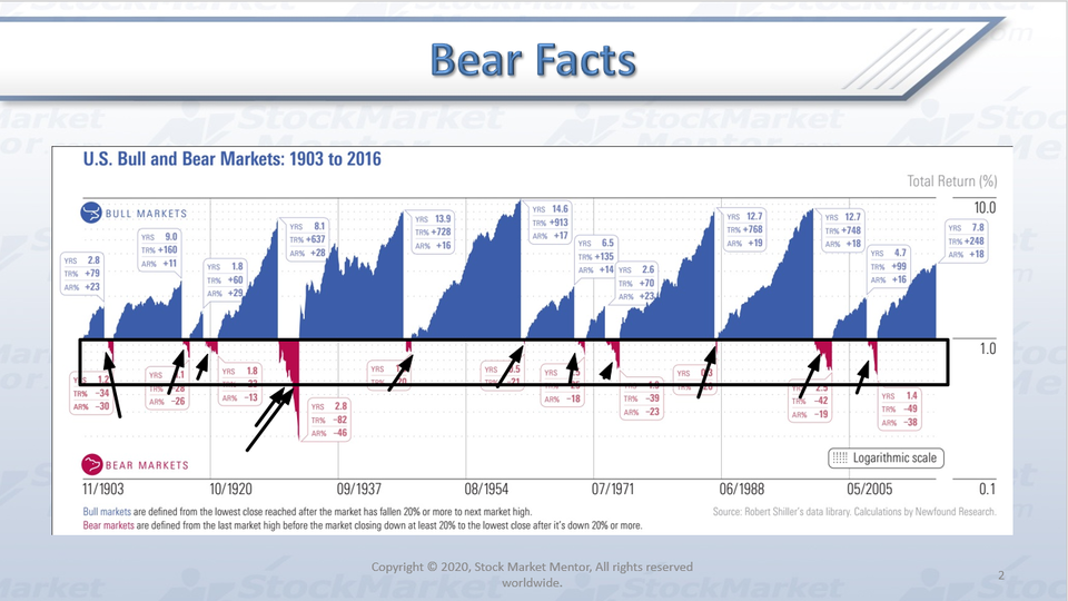 Some Thoughts for Trading in a Bear Market (March 18, 2020)