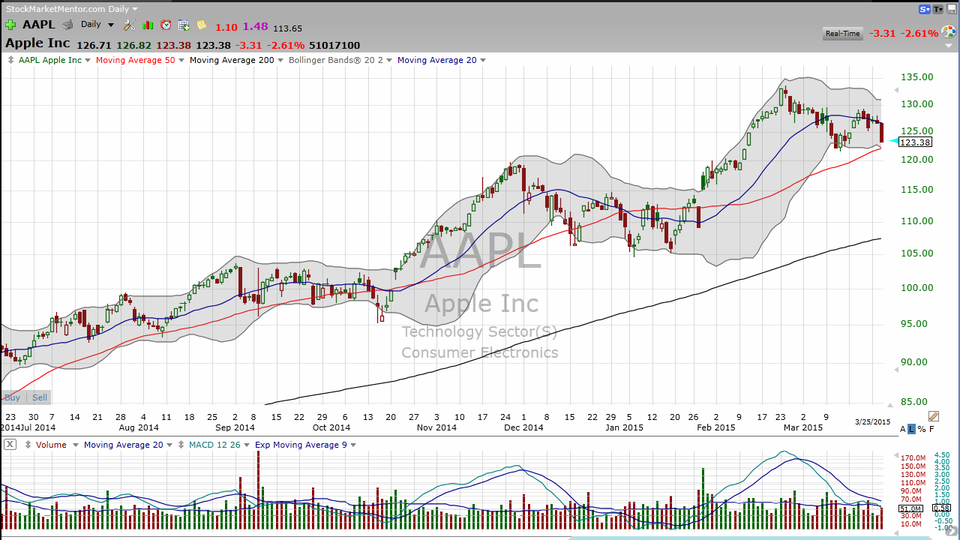 When is that watch being released?  Meanwhile, let's watch Apple (AAPL) (March 25, 2015)