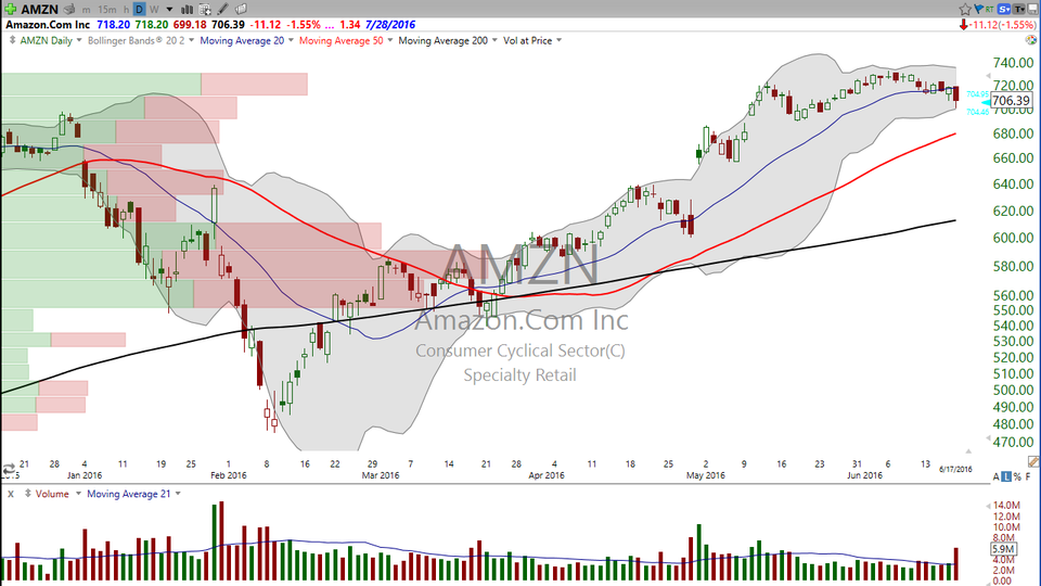 Want to see what the former high fliers are doing?  Some are flying high...some are not.  Here's my take on the FANG stocks. (June 17, 2016)