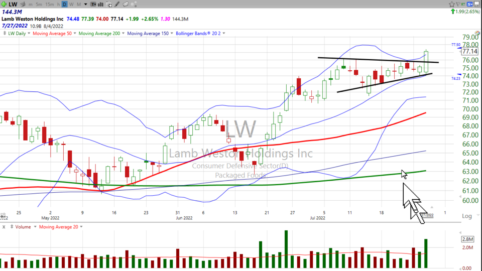 Lamb Weston ($LW) -- Lion or Lamb? - July 27, 2022