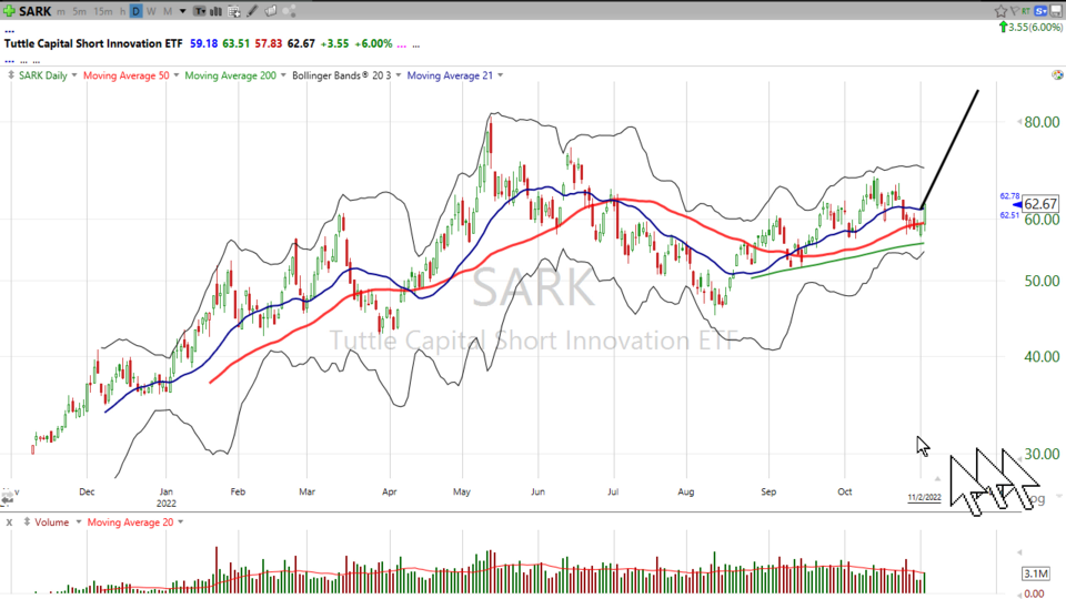 Here's your trade on $SARK - November 2, 2022