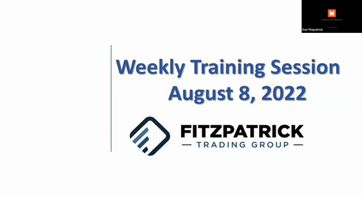 Monday Trading Session - August 8, 2022