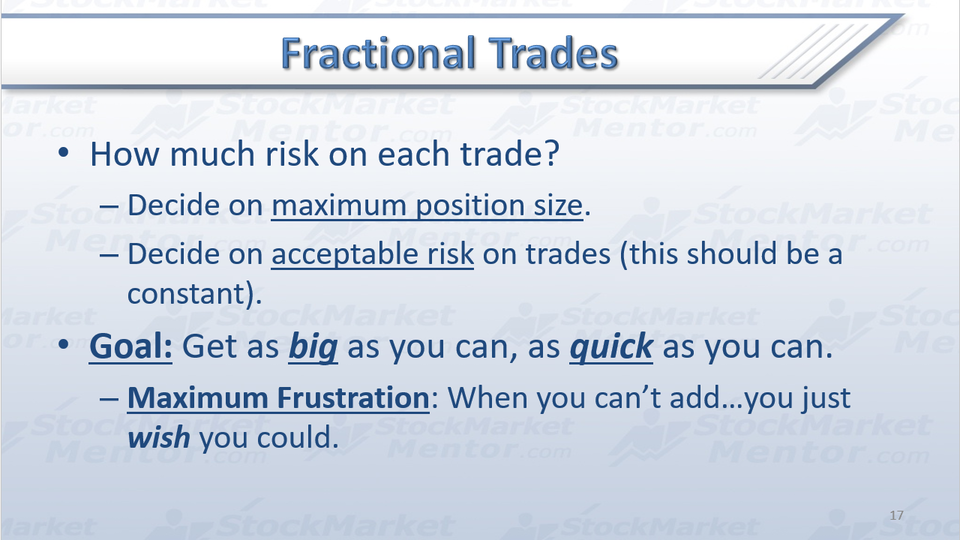 Twin Pillars of Risk Management Part 3 of 5 (Position Size)