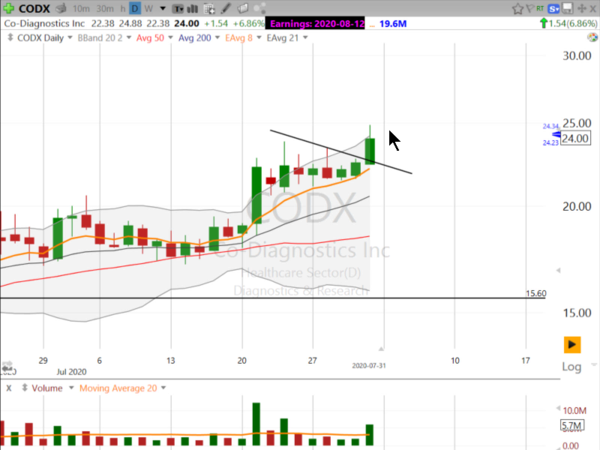 Swing Trades by Scott (July 31, 2020)